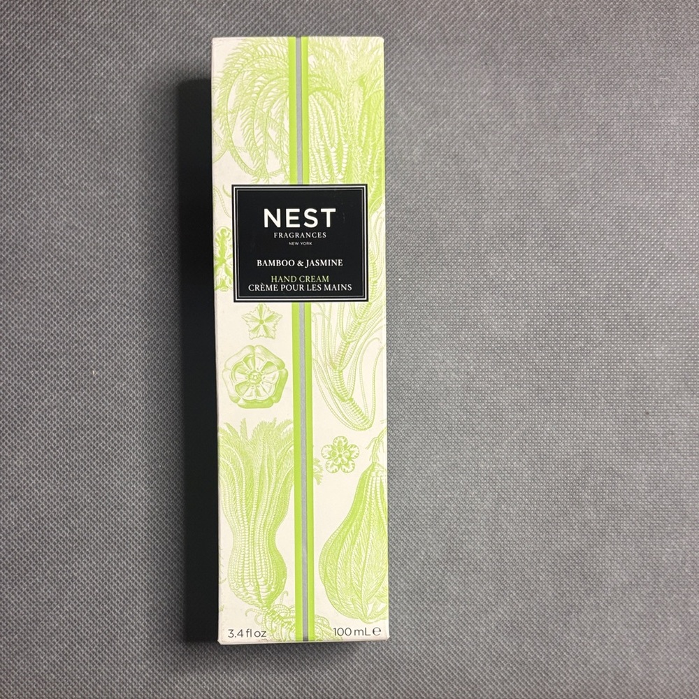 NEST Fragrances Bamboo & Jasmine Hand Cream in Lime and White
